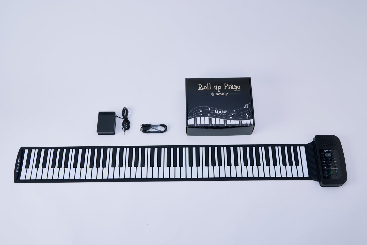 ロールアップピアノ88鍵盤