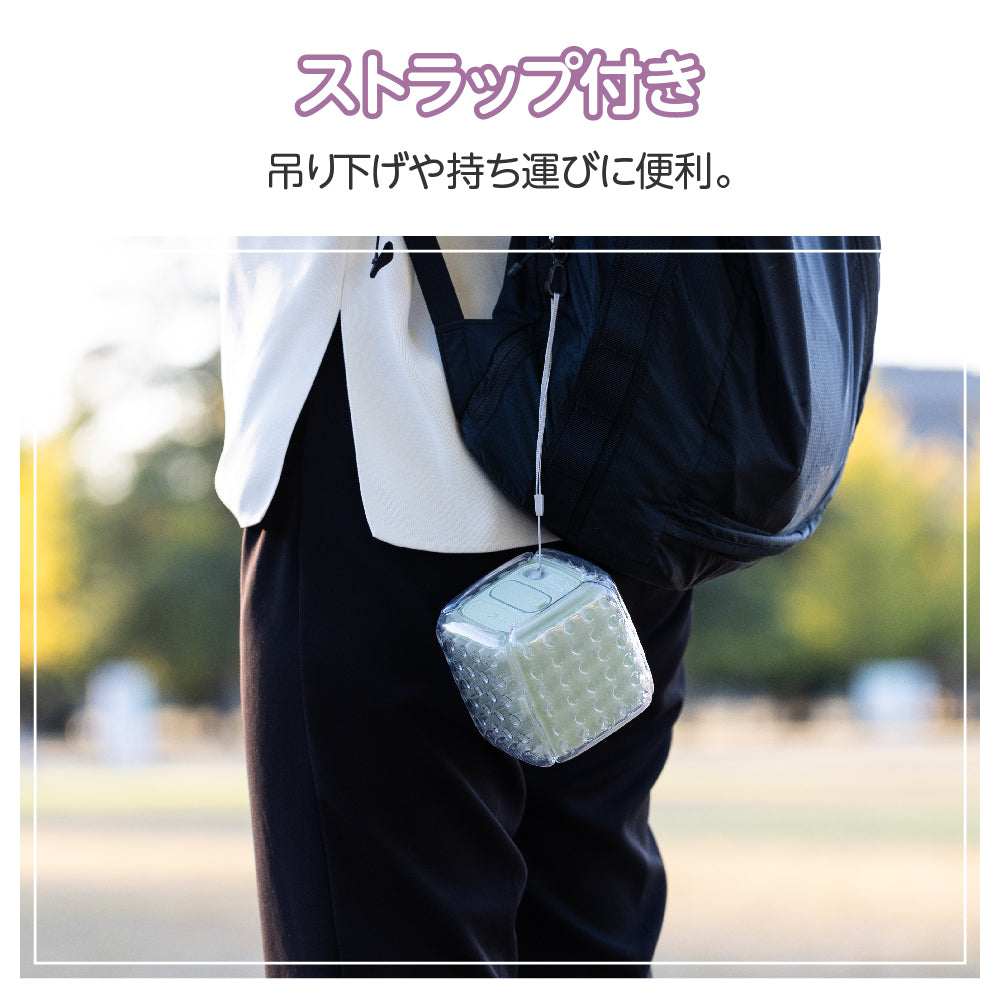 ＼TV番組：浜ちゃんが！にて紹介されました／AIR mini SPEAKER エアミニ スピーカー Bluetooth 小型 ワイヤレス アウトドア led USB 防水 ポータブル 2台ペアリング 屋外 お風呂