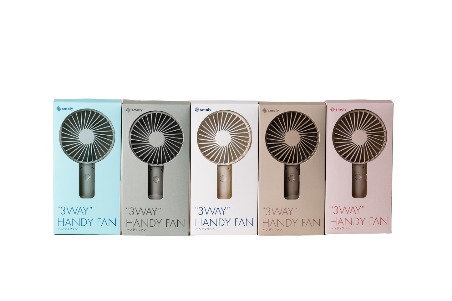 【2024年度新製品】"3WAY" HANDY FAN ハンディファン