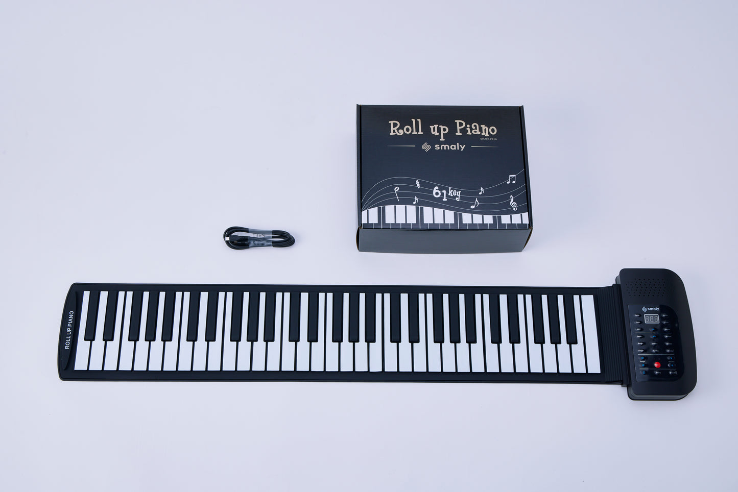 スマリー電子ピアノロールアップピアノ 61鍵盤SMALY-P61A